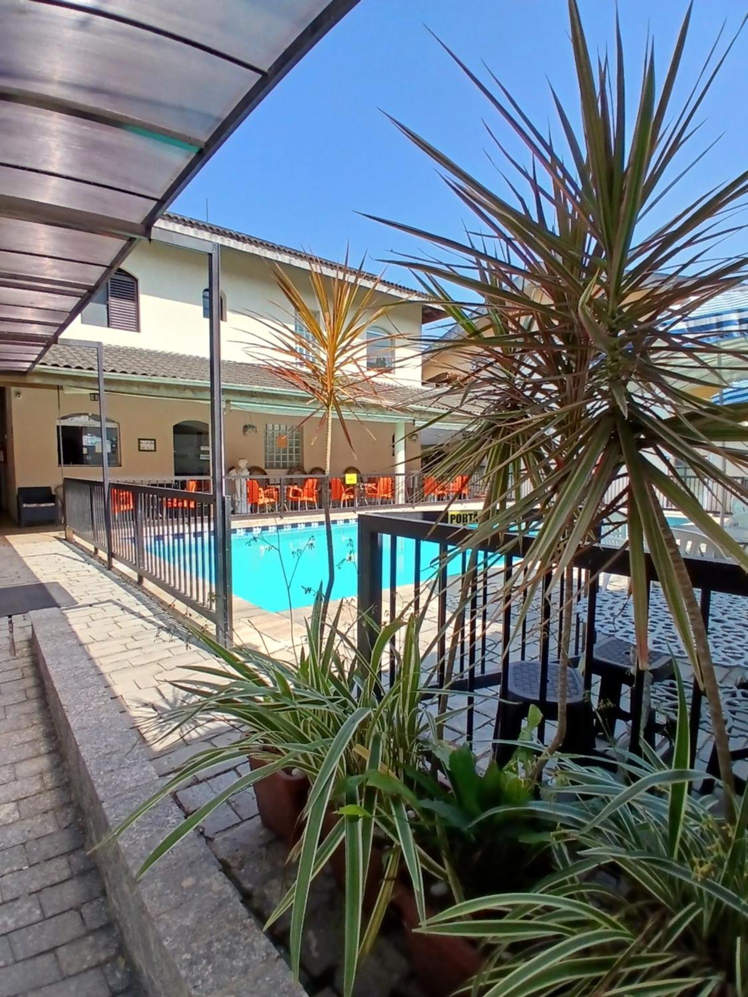 Pousada Parque Suites Estacionamento E Piscina Guarujá Exterior foto